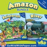 Amazon River and Rainforest Habitat Dioramas | Animal Habi
