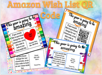Preview of Amazon Wish List QR Code
