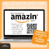 Amazon Wishlist Template | Google Slides | Back to School