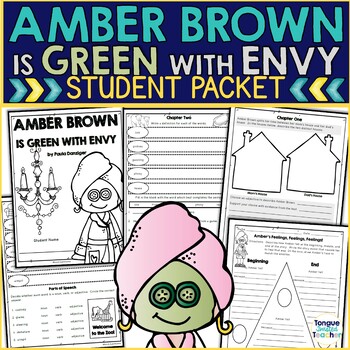 Preview of Amber Brown is Green with Envy by Paula Danziger Student Packet