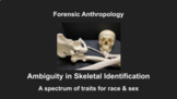 Ambiguity in Skeletal Identification for Race & Sex Lesson
