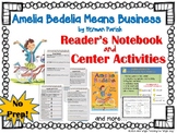 Amelia Bedelia Means Business {Book Study and Center Activities}
