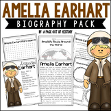 Amelia Earhart Biography Unit Pack Womens History