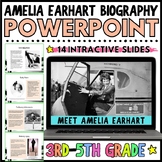 Amelia Earhart Biography | Women's History No-Prep PowerPo