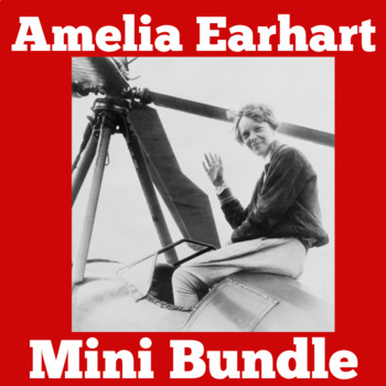 Preview of Amelia Earhart |  Worksheet Activity Biography Lesson 1st 2nd 3rd 4th Grade