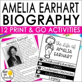 Amelia Earhart Biography, Activities , Graphic Organizers 