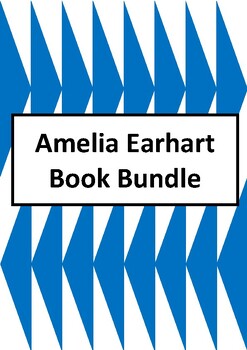 Preview of Amelia Earhart Book Bundle - Worksheets for 4 Books