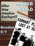 Amelia Earhart Close Read