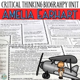 Amelia Earhart Comprehension Passages & Critical Thinking 