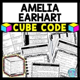 Amelia Earhart Cube Stations - Reading Comprehension Activ