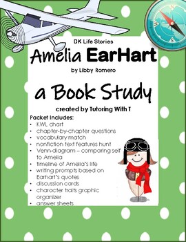 Preview of Amelia Earhart (DK Life Stories) - a Book Study