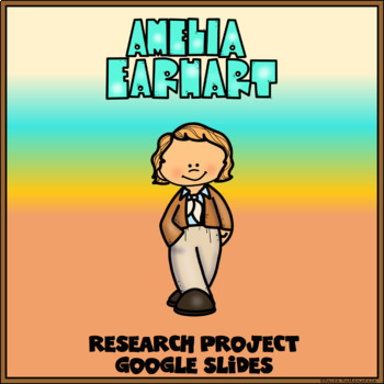 Preview of Amelia Earhart Digital Research Project 