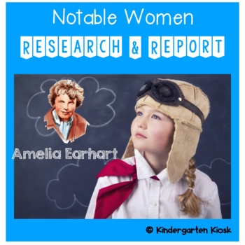Preview of Amelia Earhart Research Project