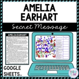 Amelia Earhart Secret Message Activity For Google Sheets™