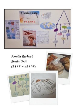 Preview of Amelia Earhart Study Unit