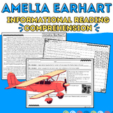 Amelia Earhart: Women's History & Informational Reading Pa