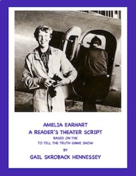 Preview of Amelia Earhart:Biographical Play(To Tell the Truth Play)