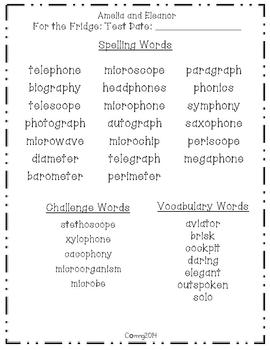 81+ 4th Grade Spelling Word On Amelia And Eleanor Worksheets