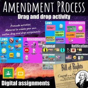 Preview of Amendment Process Drag and Drop bundle