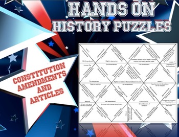 Preview of Amendment and Articles Puzzle
