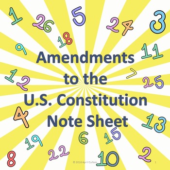 amending the constitution clip art