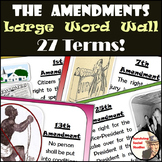 Amendments to the United States Constitution Word Wall