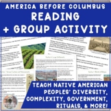 Native Americans & America Before Columbus & Colonization: