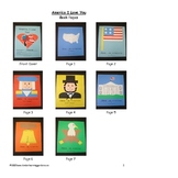 America I Love You Theme Book for Students to Make