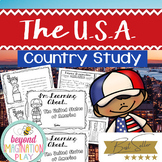 The United States of America (U.S.A.) Booklet Country Stud