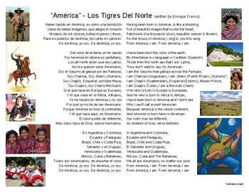 Preview of ***FREE*** América - Los Tigres Del Norte (Lyrics in English and Spanish)