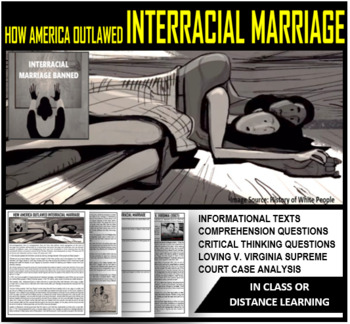 Preview of America Outlaws Interracial Marriage: Miscegenation Laws & Loving v. Virginia