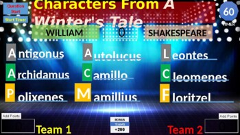 Preview of America Says Game - William Shakespeare