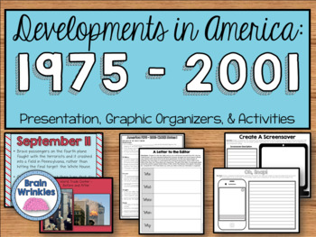 Preview of Developments in America: 1975 to 2001 (SS5H7)