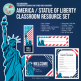 America / Statue of Liberty Classroom Decor Set