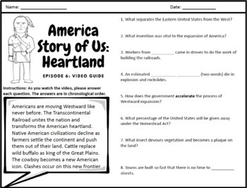 America Story of Us: Episode 6 quot Heartland quot Complete Video Guide