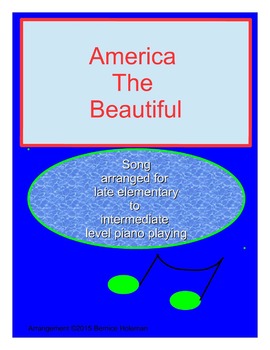 Preview of America The Beautiful