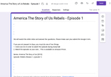 America The Story of US Episode 1 Rebels - SELF-GRADED GOO