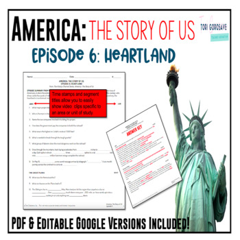 America:The Story of US Episode 6: Heartland Worksheet Google Doc