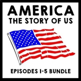 America The Story of Us Episodes 1-5 Bundle