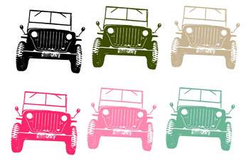 Download America Jeep Svg Jeep Girl Svg Silhouette Svg Cutting Files Clip Art 85sv