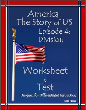 Preview of DISTANCE LEARNING America the Story of US Episode 4 Quiz and Worksheet: Division