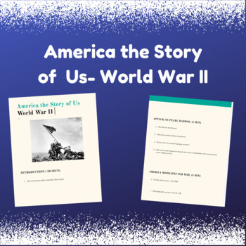 Preview of America the Story of Us World War II Viewing Guide 