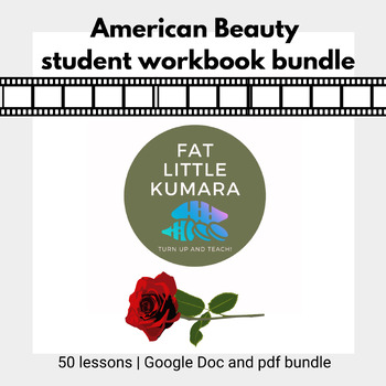 Preview of American Beauty film study | Student workbook bundle | NZ/AUS/UK