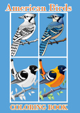 American Birds Coloring Book: 32 Beautiful Birds to Color