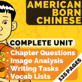 AMERICAN BORN CHINESE Unit Plan: Discussion Prompts, Exerc