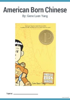 Preview of American Born Chinese-Graphic Novel Study
