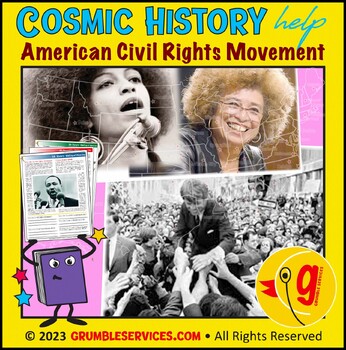 Preview of American Civil Rights Movement: Angela Davis & Robert F Kennedy • Making America