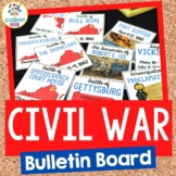 Civil War Bulletin Board: North vs. South, Battles, Recons