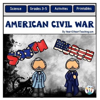 Preview of American Civil War Reading Passages Worksheets Unit Causes Battles Maps Timeline