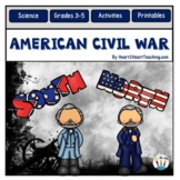 American Civil War Reading Passages Worksheets Unit Causes